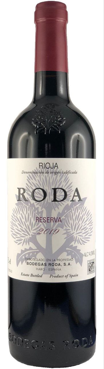 Вино Bodegas Roda Резерва 2019 чер 0,75л 14,5%